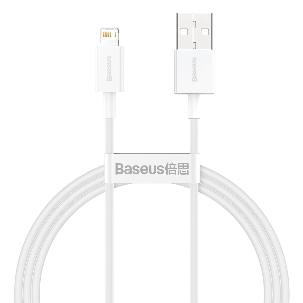 Baseus Datový kabel Superior Series USB/ Lightning 1m (2.4 A) bílá