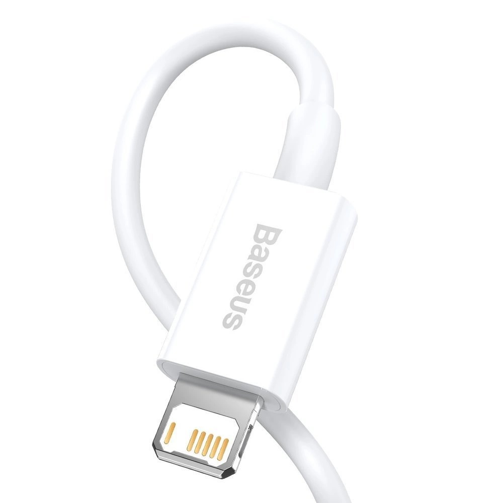 Baseus Datový kabel Superior Series USB/ Lightning 1m (2.4 A) bílá 