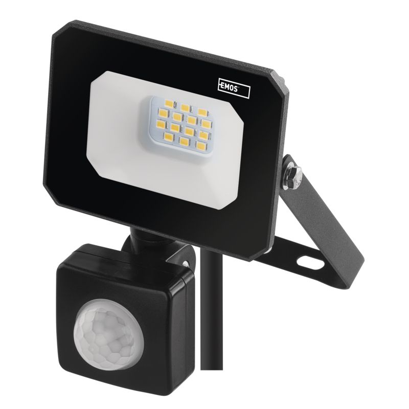 EMOS LED REFLEKTOR SIMPO 10W, 1000Lm, 4000K, PIR 