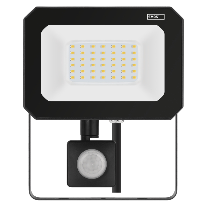 EMOS LED REFLEKTOR SIMPO 30W, 3000Lm, 4000K, PIR