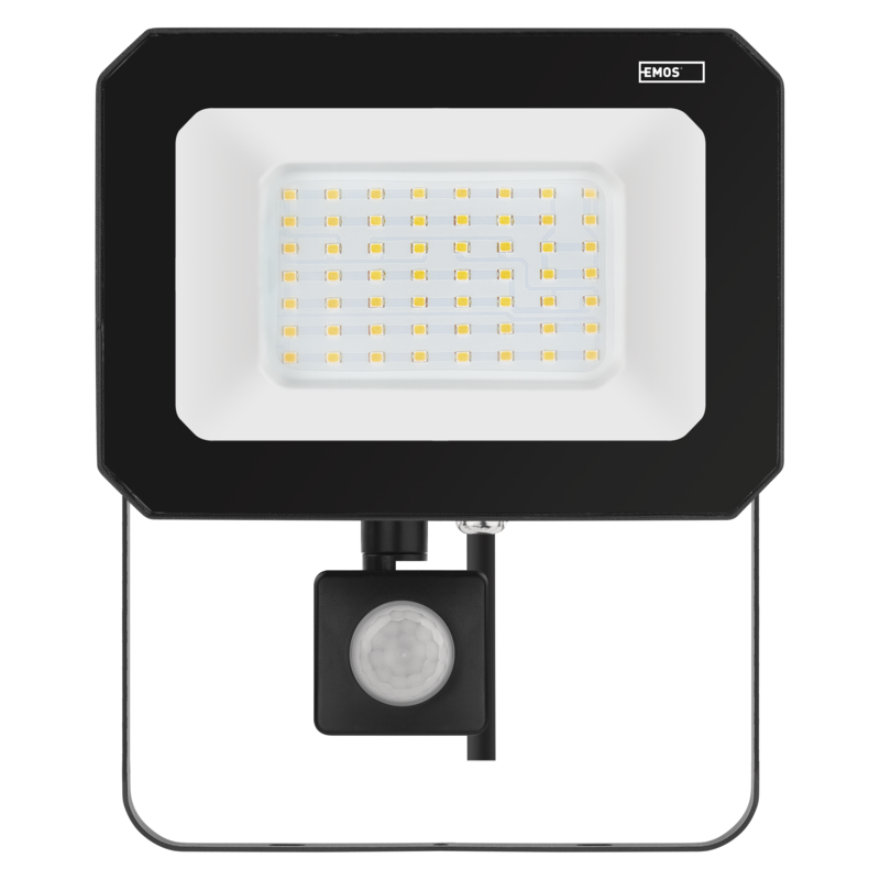 EMOS LED REFLEKTOR SIMPO 50W, 5000Lm, 4000K, PIR