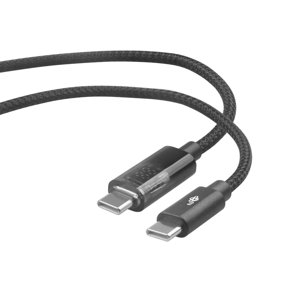 TB Touch USB C kabel s indikátorem nabíjení 100W 