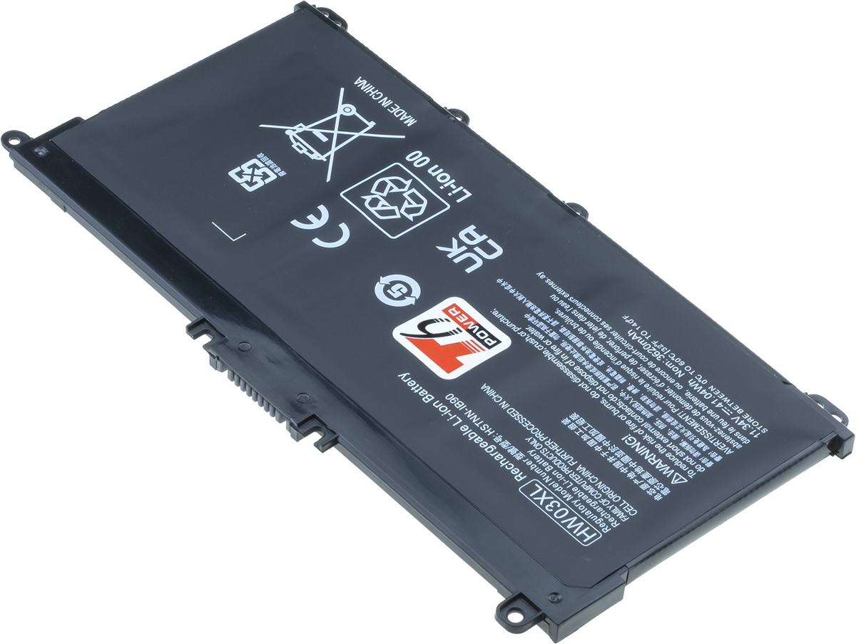 Batéria T6 Power pre HP Pavilion 15-eh0000, 15-eg0000, 17-cn0000, 250 G9, 3620mAh, 41Wh, 3cell 