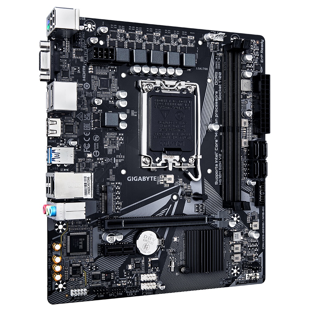 GIGABYTE H610 S2H V2/ LGA 1700/ mATX 
