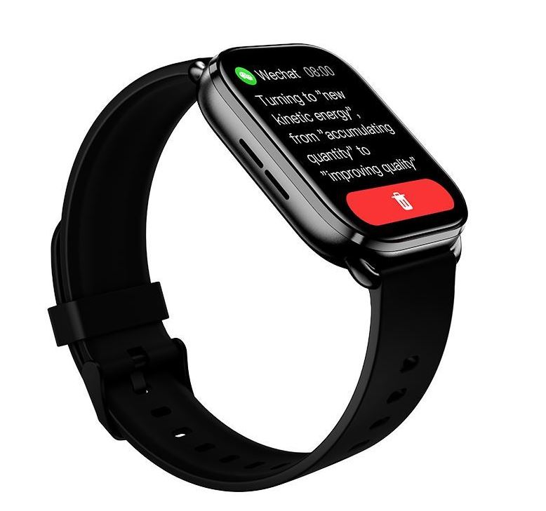 QCY Smartwatch GS S6/ Black/ Šport Band/ Black 