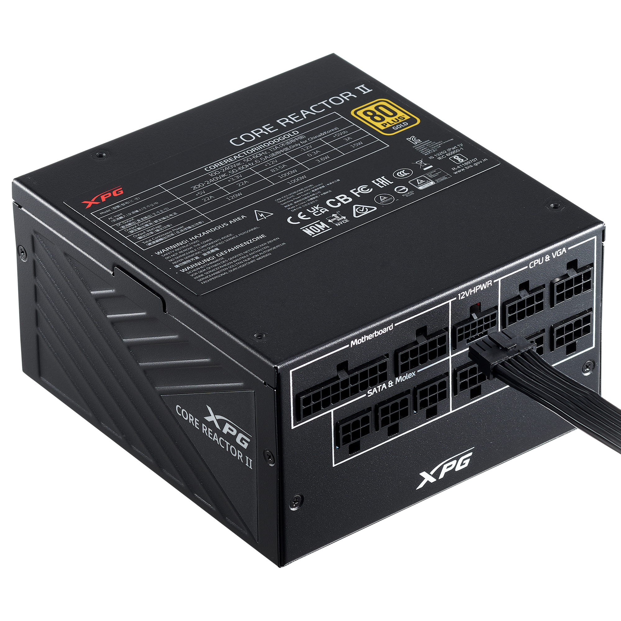 Adata XPG CORE REACTOR II 1200W 80+GOLD 
