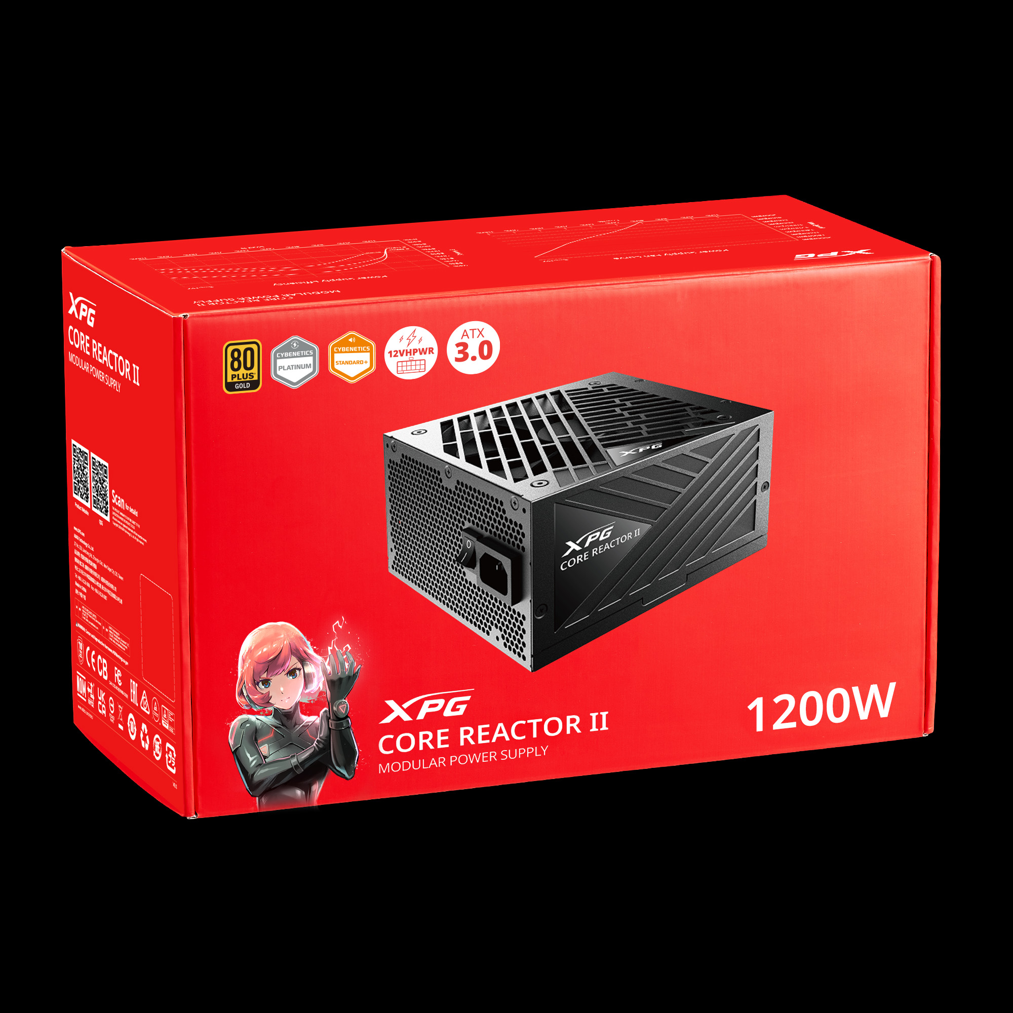 Adata XPG CORE REACTOR II 1200W 80+GOLD 