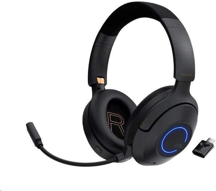Creative Zen Hybrid Pro Classic/ ANC/ BT-USB/ Bezdrôt/ Čierna