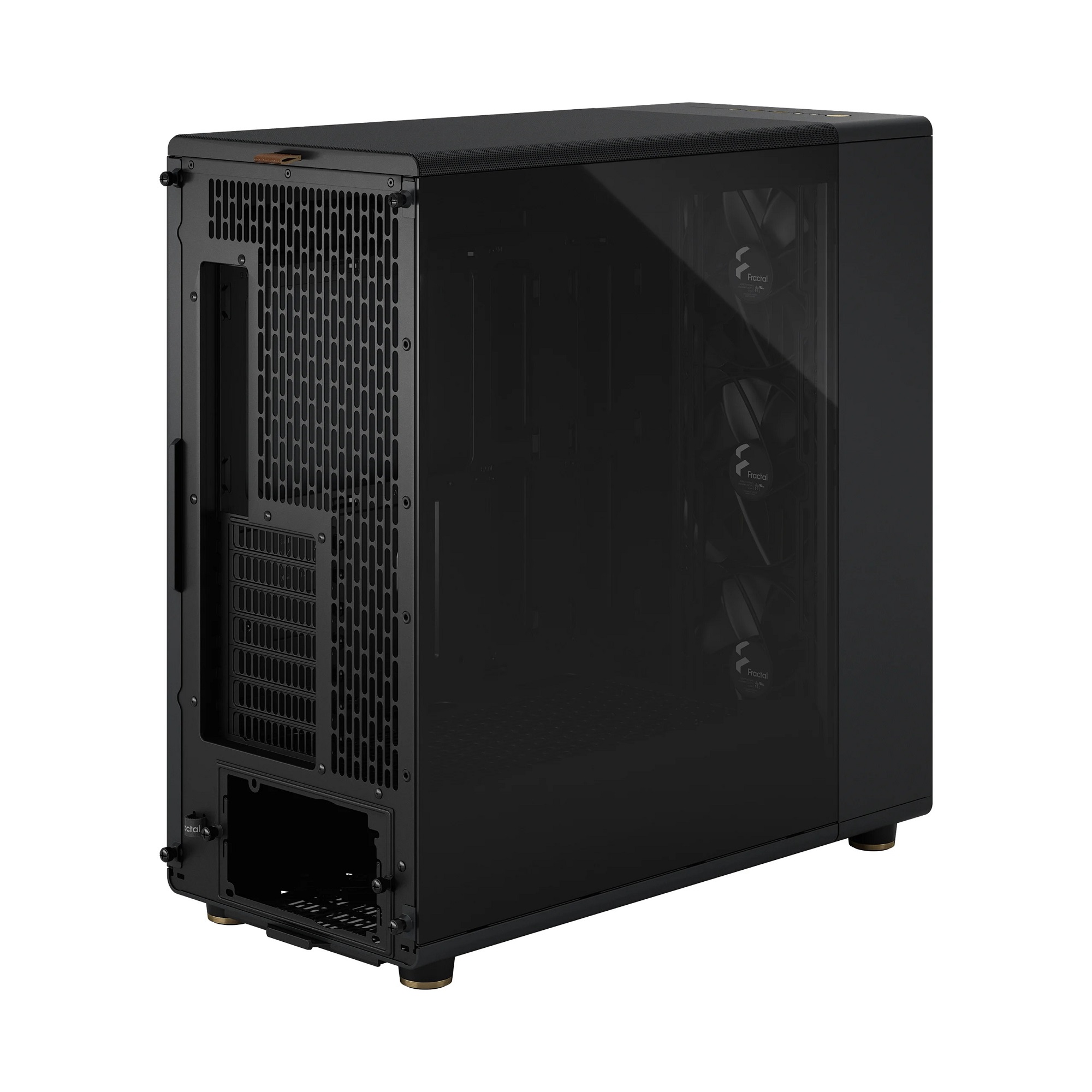 Fractal North XL/ Midi Tower/ Transpar./ Čierna 