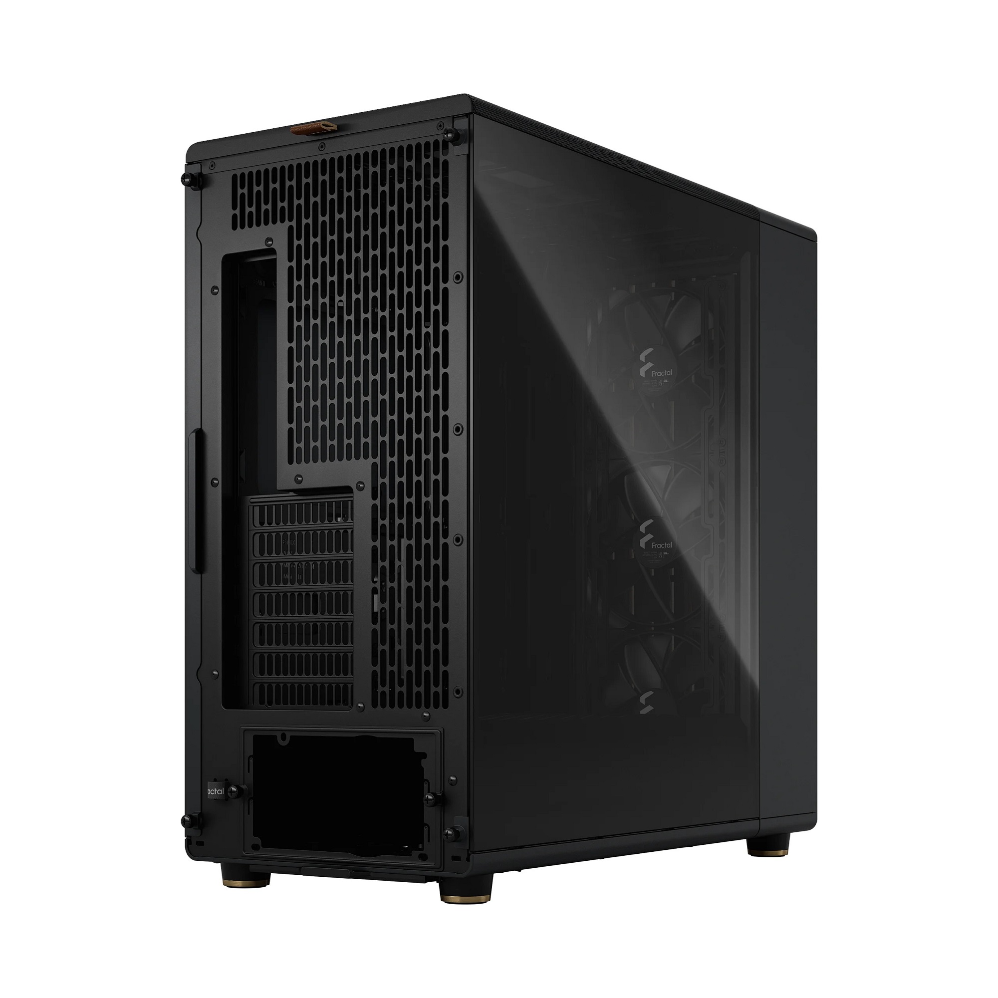 Fractal North XL/ Midi Tower/ Transpar./ Čierna 
