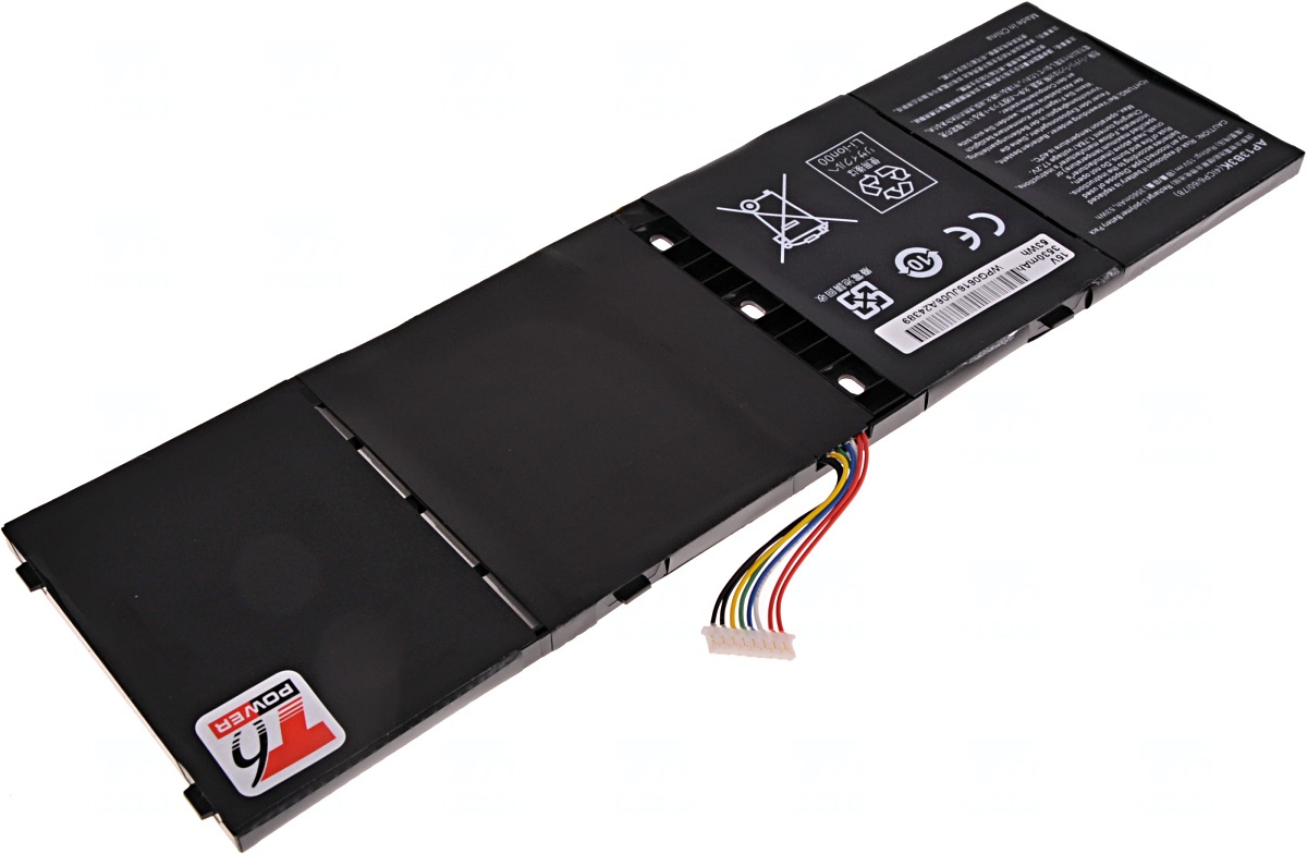 Batéria T6 Power pre Acer Aspire V5-572, V5-472, V7-482, V7-582, 3510mAh, 53Wh, 4cell, Li-poly 