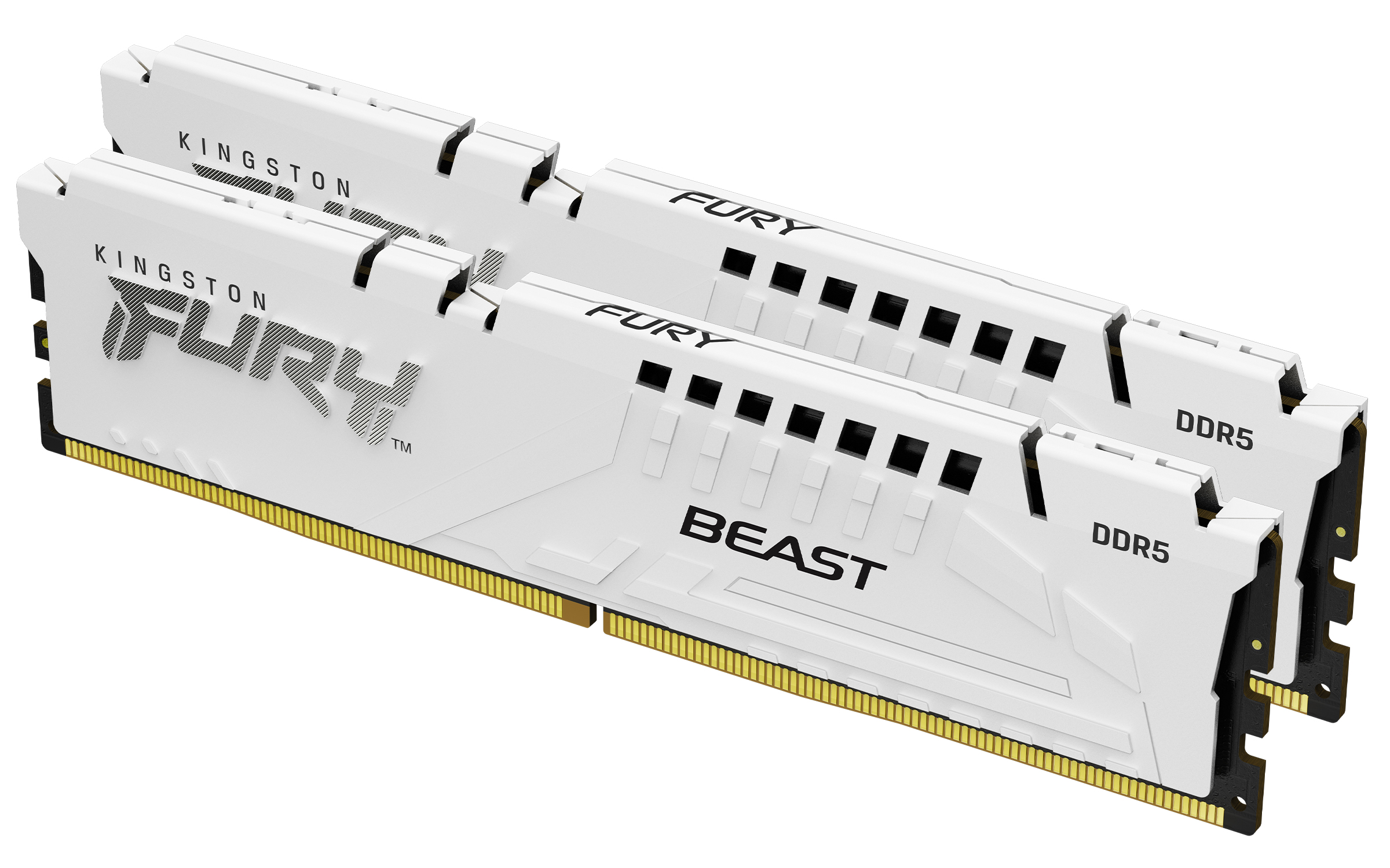Kingston FURY Beast EXPO/ DDR5/ 32GB/ 6800MHz/ CL34/ 2x16GB/ White