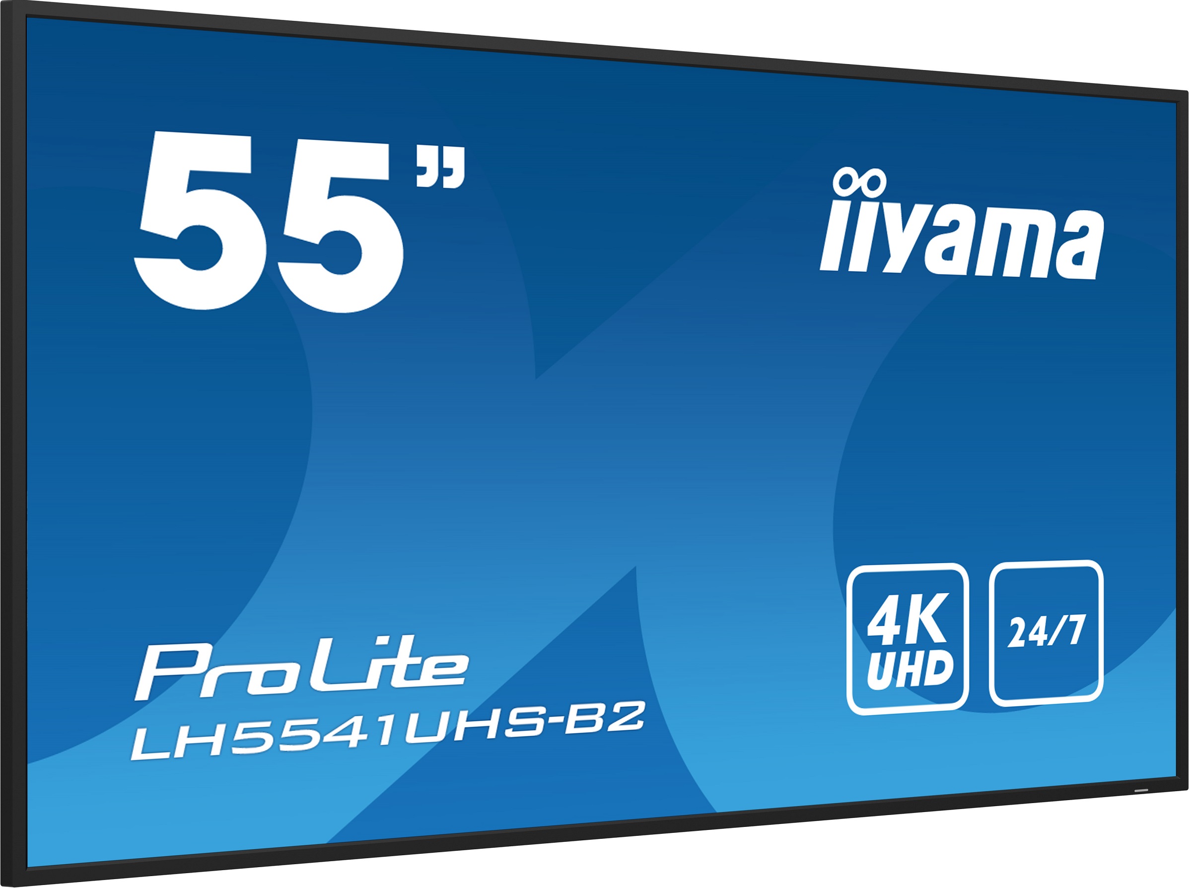 55" iiyama LH5541UHS-B2: IPS, 4K UHD, 500cd, repro 