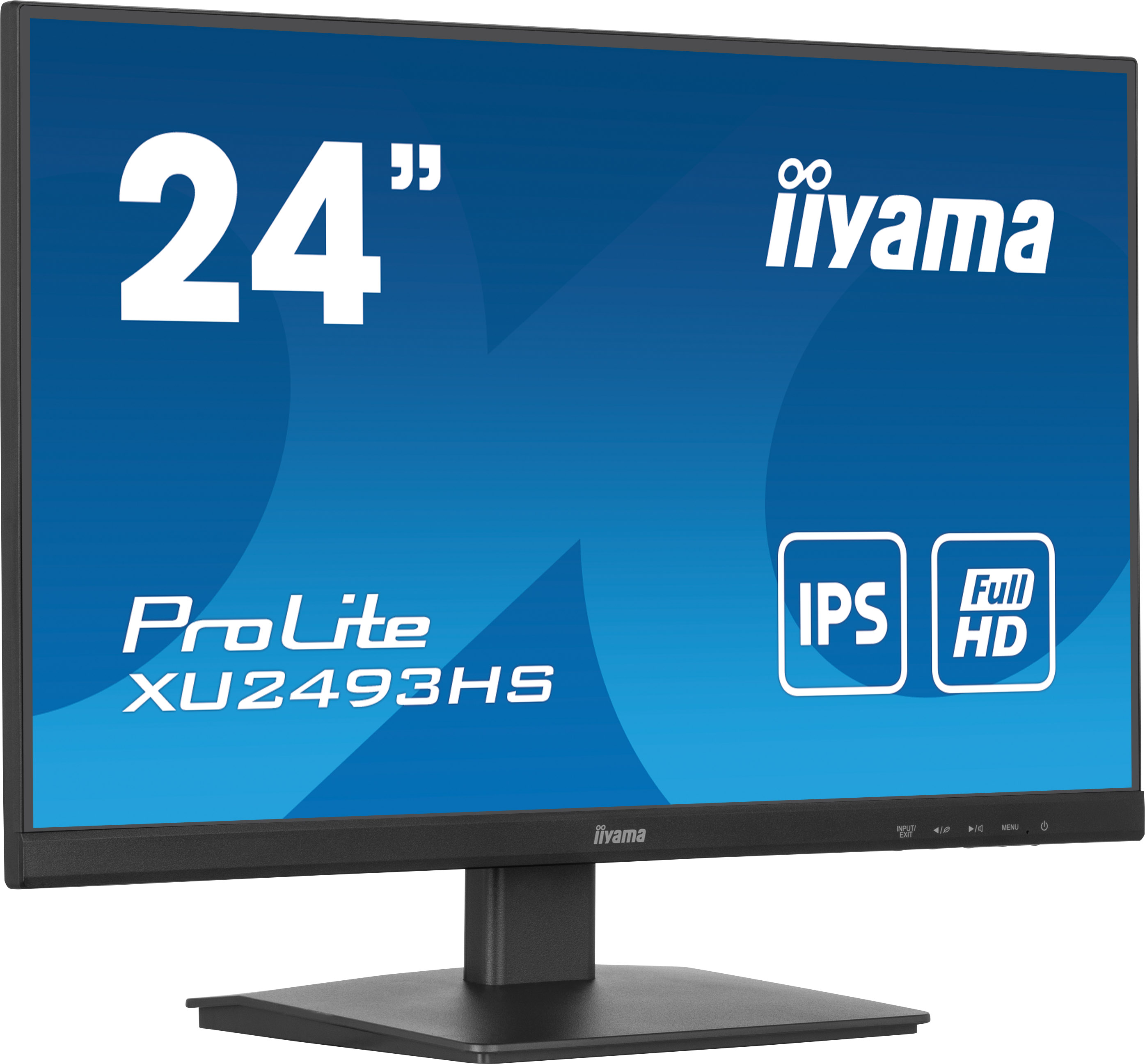 iiyama ProLite/ XU2493HS-B6/ 23, 8"/ IPS/ FHD/ 100Hz/ 0, 5ms/ Black/ 3R 