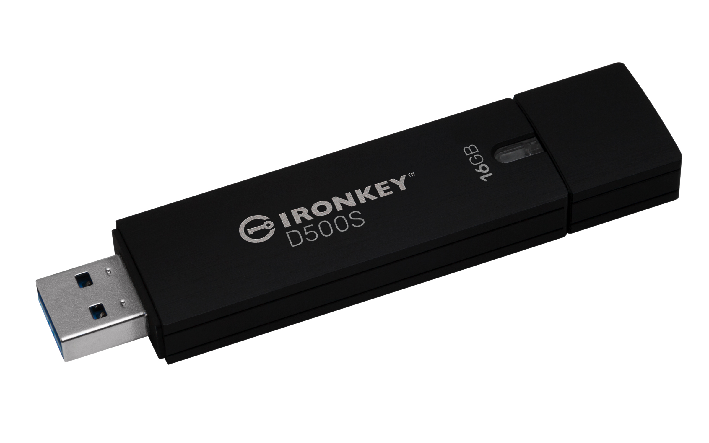 Kingston Ironkey D500S/ 16GB/ USB 3.2/ USB-A/ Čierna 