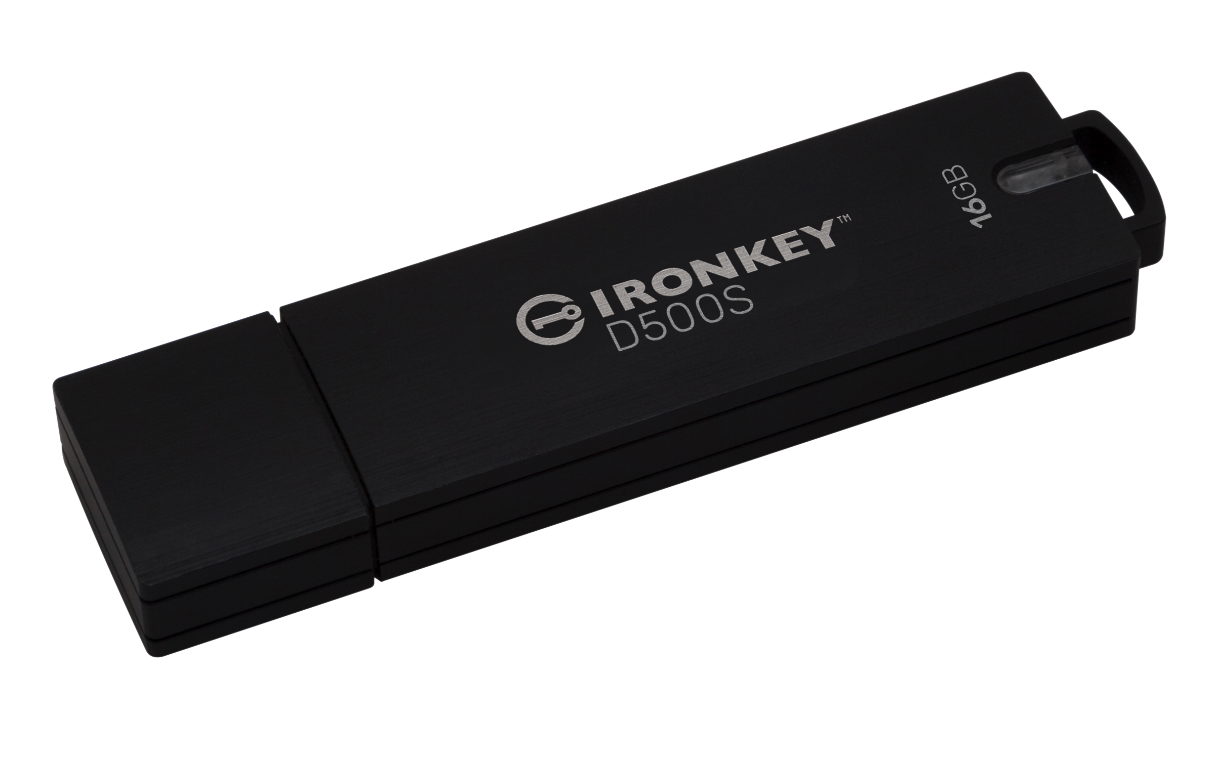 Kingston Ironkey D500S/ 16GB/ USB 3.2/ USB-A/ Čierna