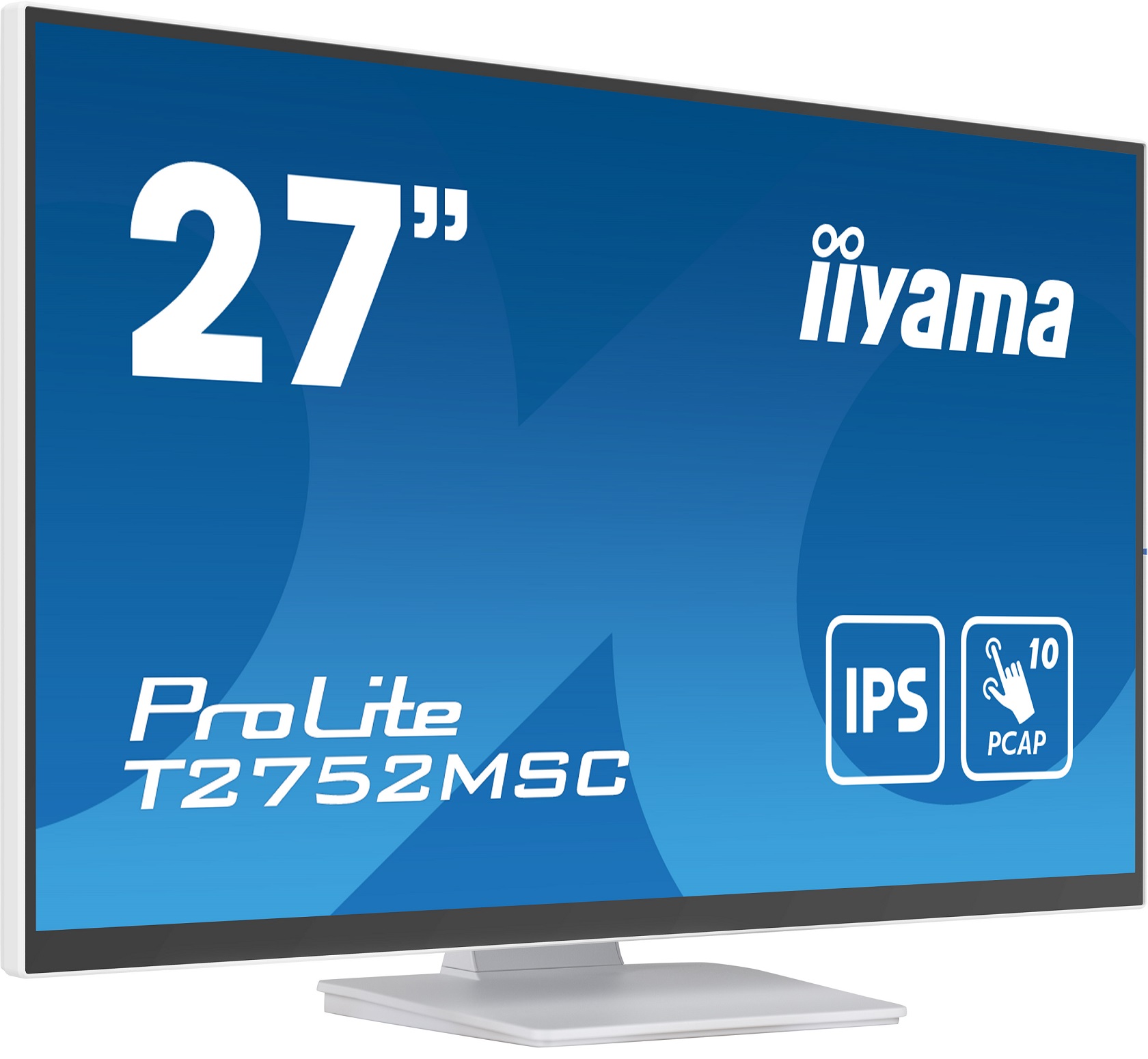 27" iiyama T2752MSC-W1:IPS, FHD, PCAP 