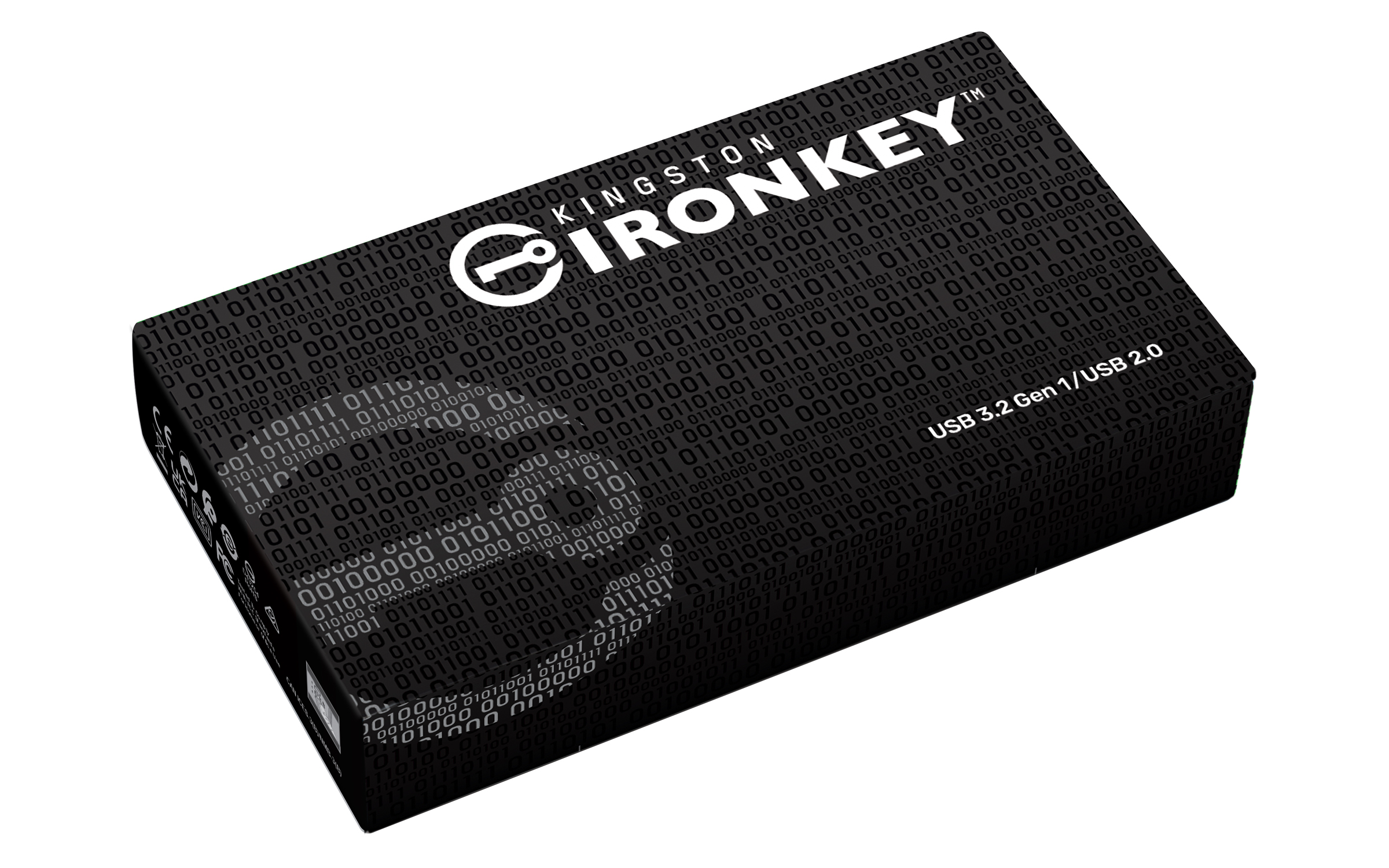 Kingston Ironkey D500S/ 16GB/ USB 3.2/ USB-A/ Čierna 