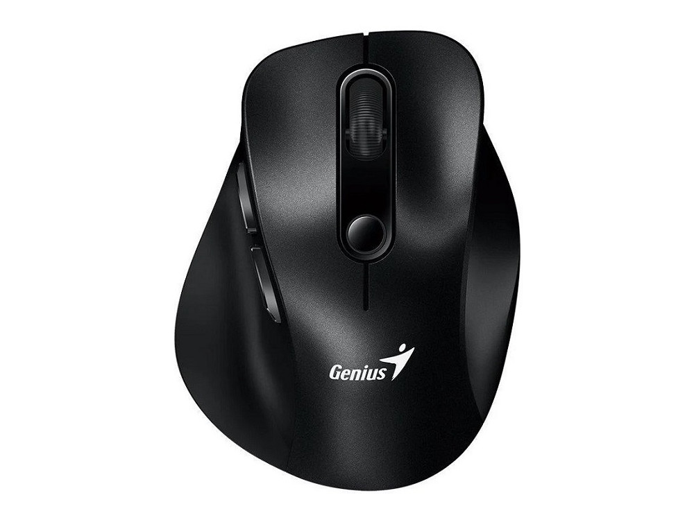 Genius Ergo 9000S/ Ergonomická/ Optická/ Pre pravákov/ 2 400 DPI/ USB+BT/ Čierna