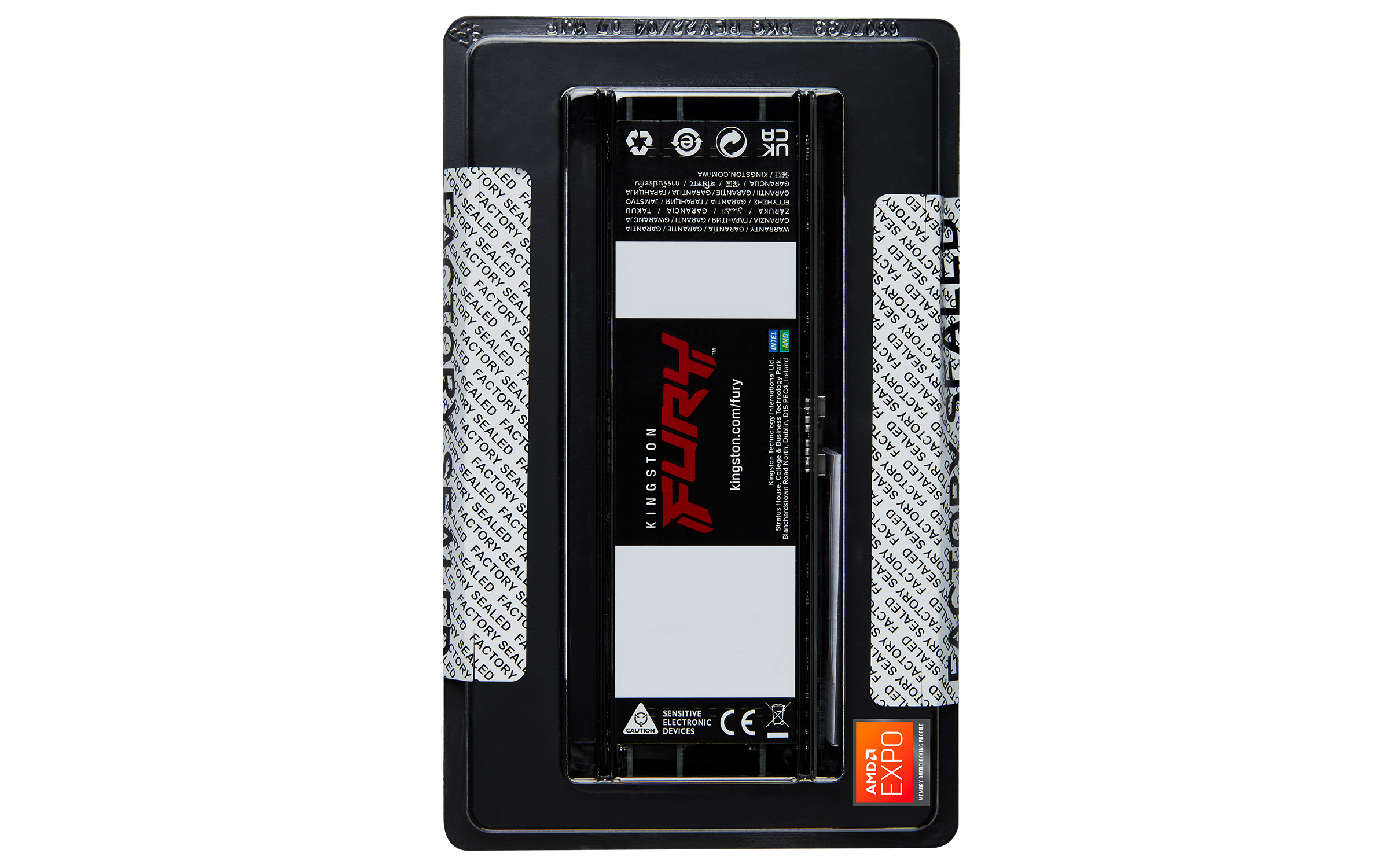 Kingston FURY Renegade Pro/ DDR5/ 128GB/ 5600MHz/ CL28/ 4x32GB/ Black 