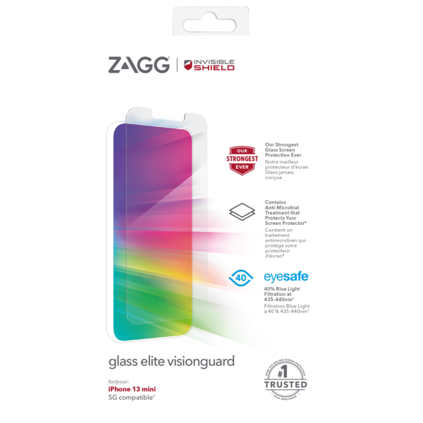 ZAGG Invisible Shield XTR D3O sklo iPhone 13 mini 