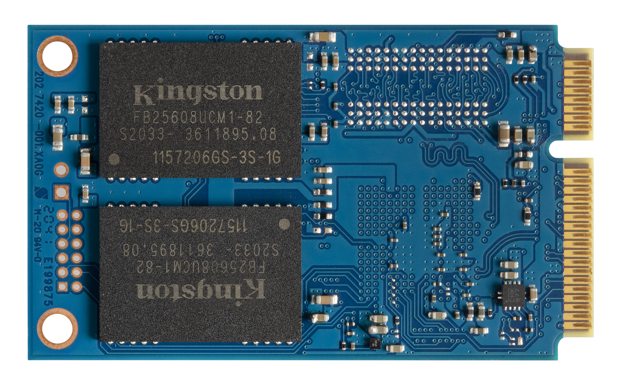 Kingston KC600/ 256GB/ SSD/ mSATA/ 5R 