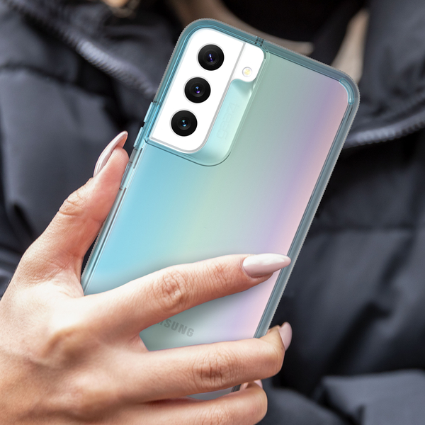ZAGG GEAR4 Milan kryt Samsung S22 transparentná tyrkysová 