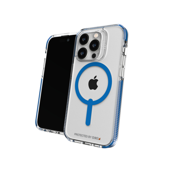 GEAR4 Santa Cruz Snap kryt iPhone 14 Pro modrý 