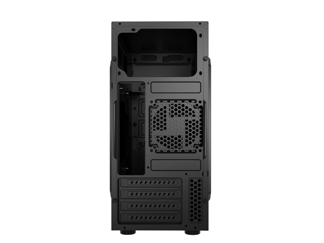 Počítačová skriňa Natec HELIX USB-C/ Micro ATX/ Čierna 