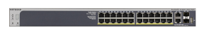 24P GE POE+ SMART SWITCH W/ 10G SFP+