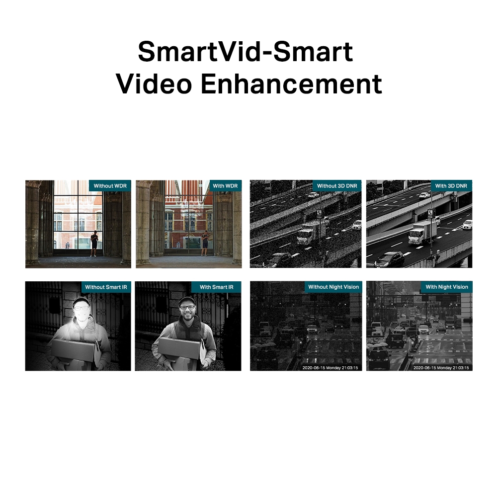 VIGI C350 (6mm) 5MP Full-Color Bullet Network cam. 