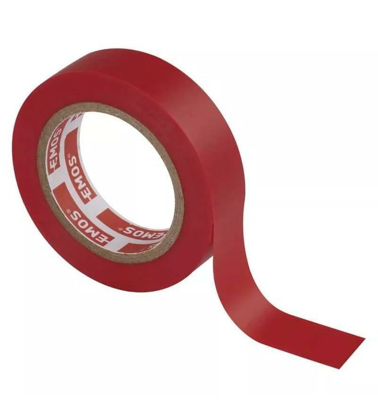 Emos Izolačná páska PVC 15/ 10 červená 