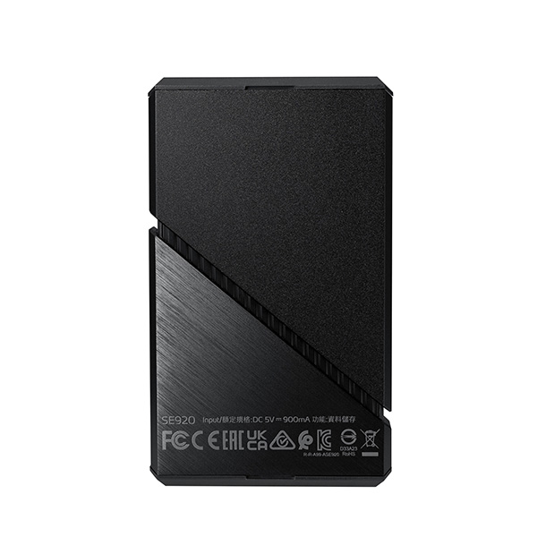 ADATA SE920/ 4TB/ SSD/ Externá/ Čierna/ 5R 