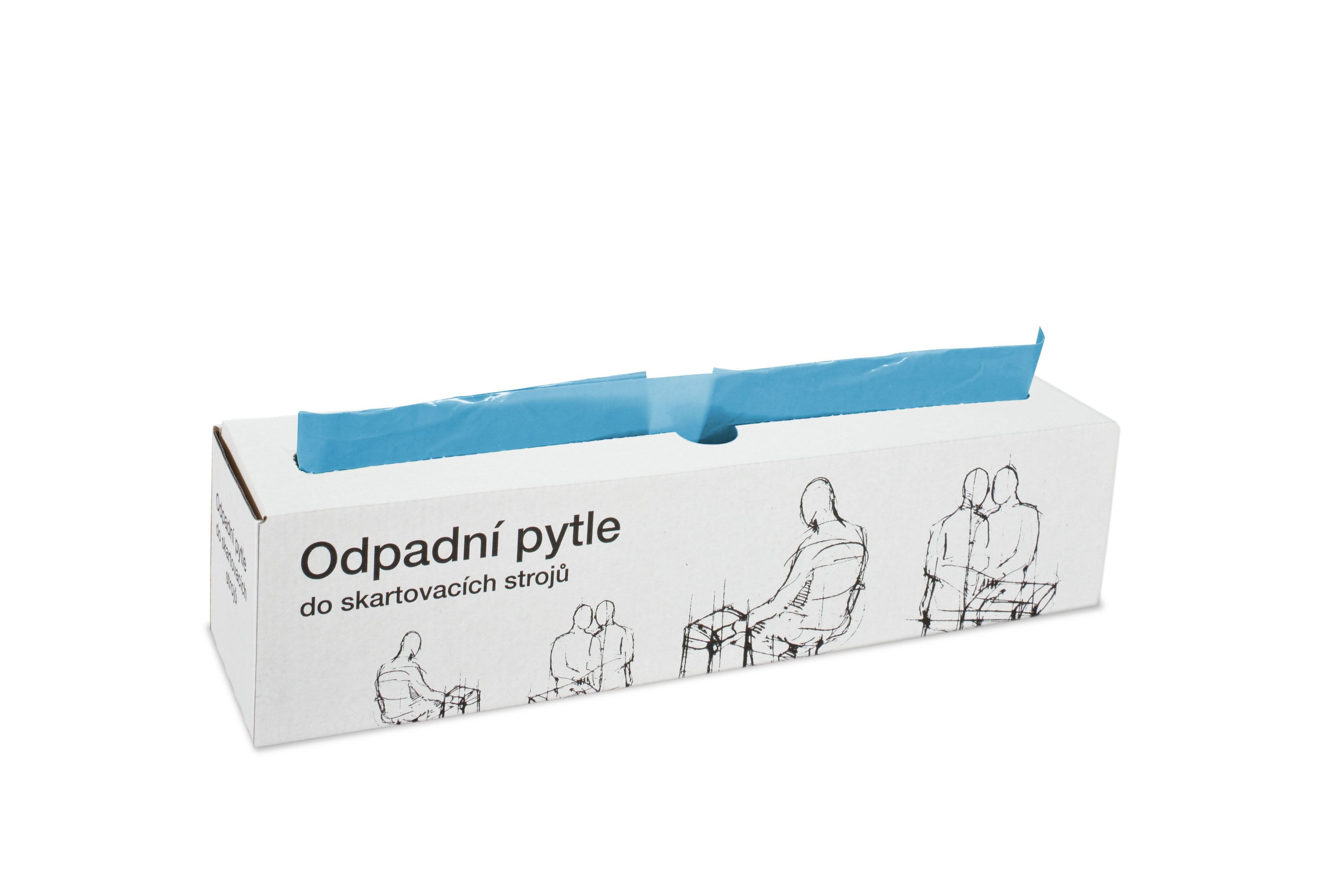 Odpadové vrecia typ II, modré 