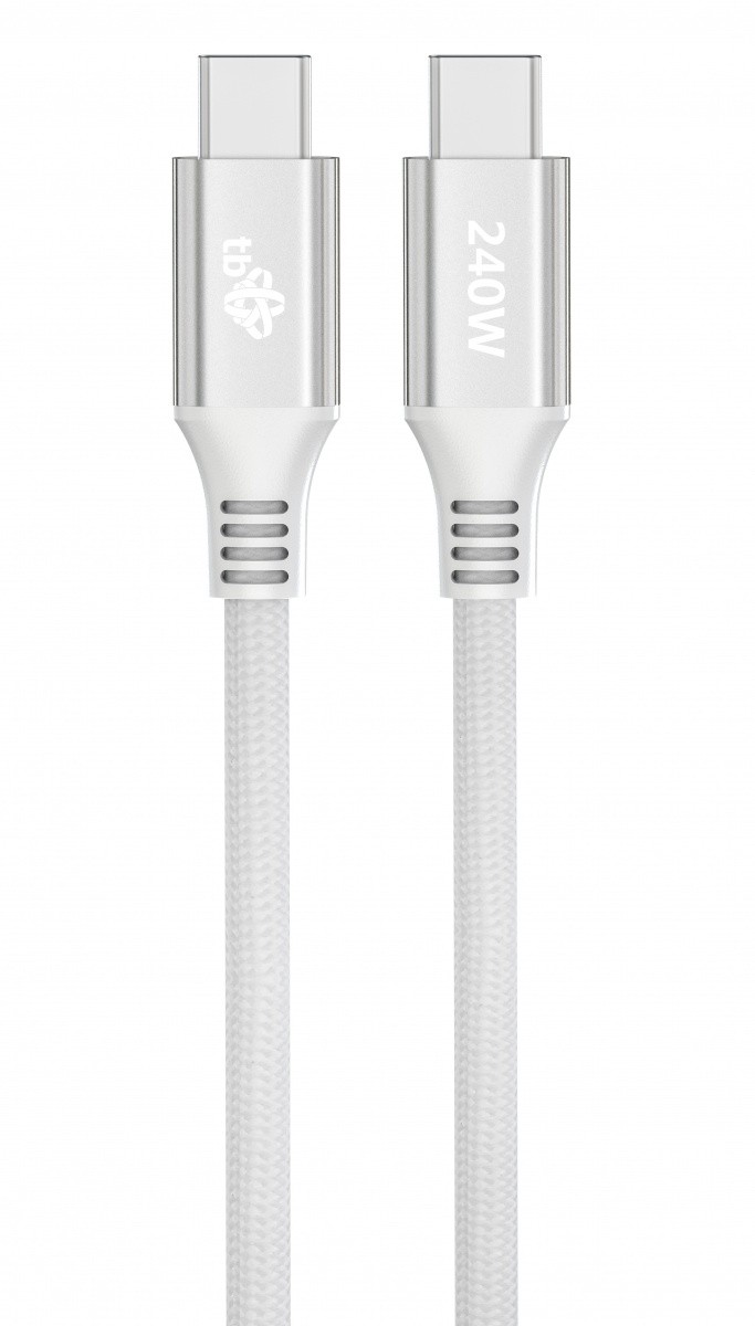 TB Touch USB C - USB C 240W, 1m biely