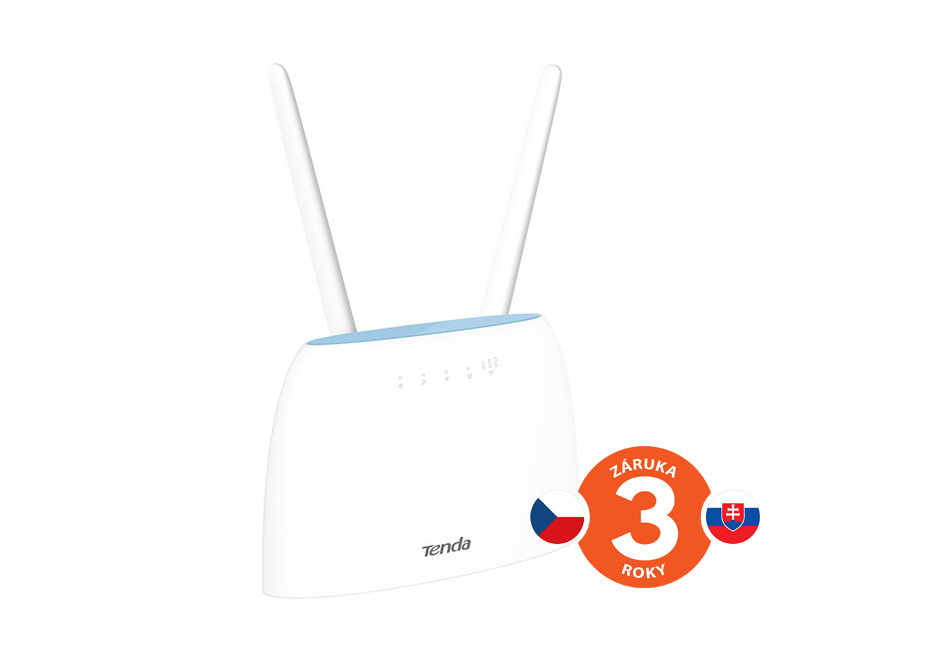 Tenda 4G09 Wi-Fi AC1200 4G+ LTE router + SIM O2 GO, VPN, LTE Cat.6, IPv6, CZ App 