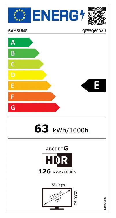 Samsung/ QE55Q60D/ 55"/ 4K UHD/ Titánovo šedá 