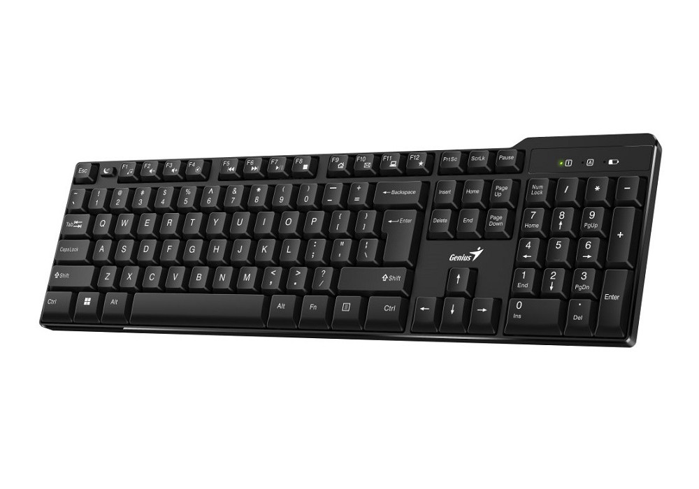 Genius KB-7100X Bezdrôtová USB CZ- SK layout Čierna 