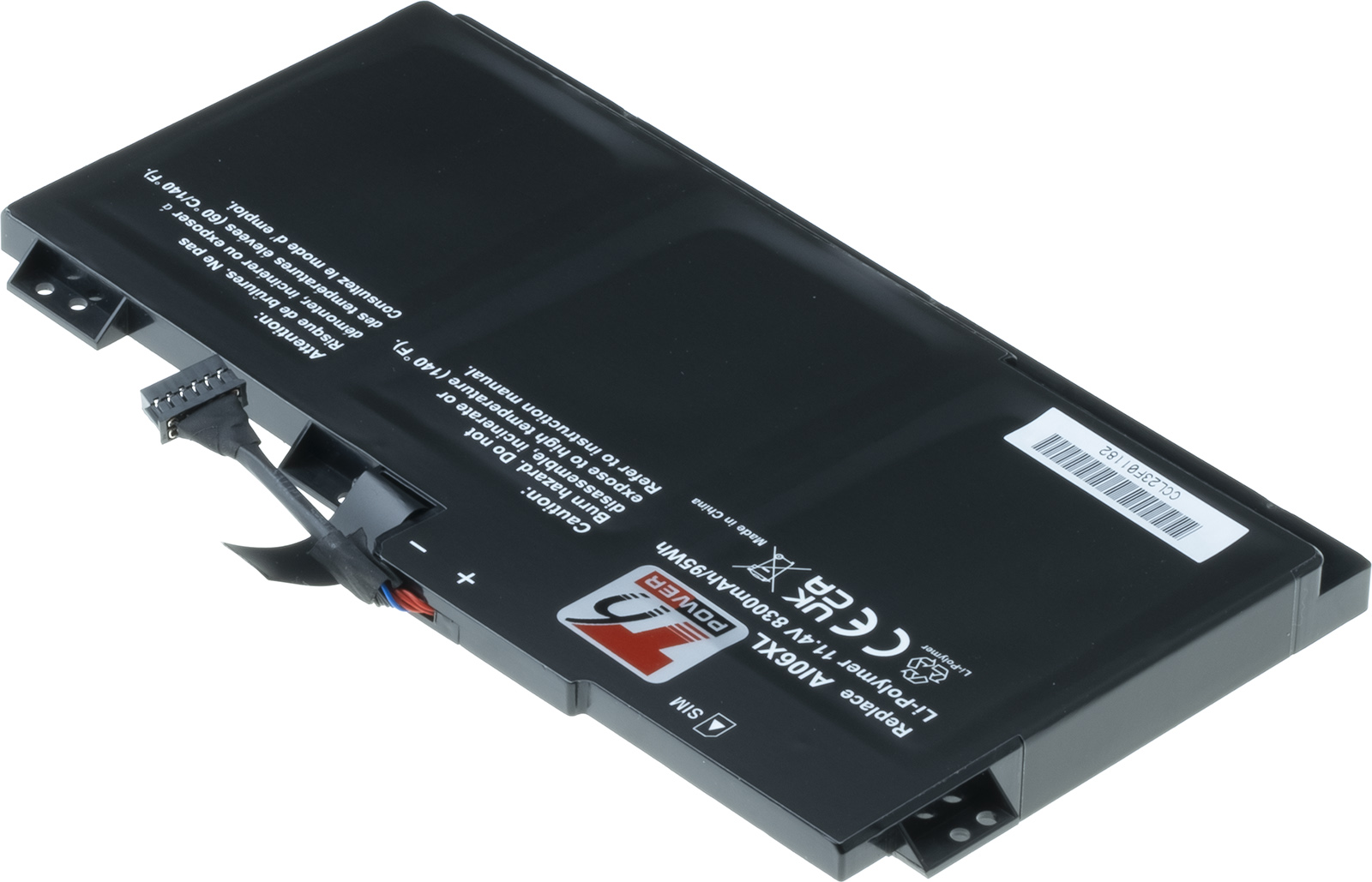 Batéria T6 Power pre HP ZBook 17 G3, 8300mAh, 95Wh, 6cell, Li-ion 