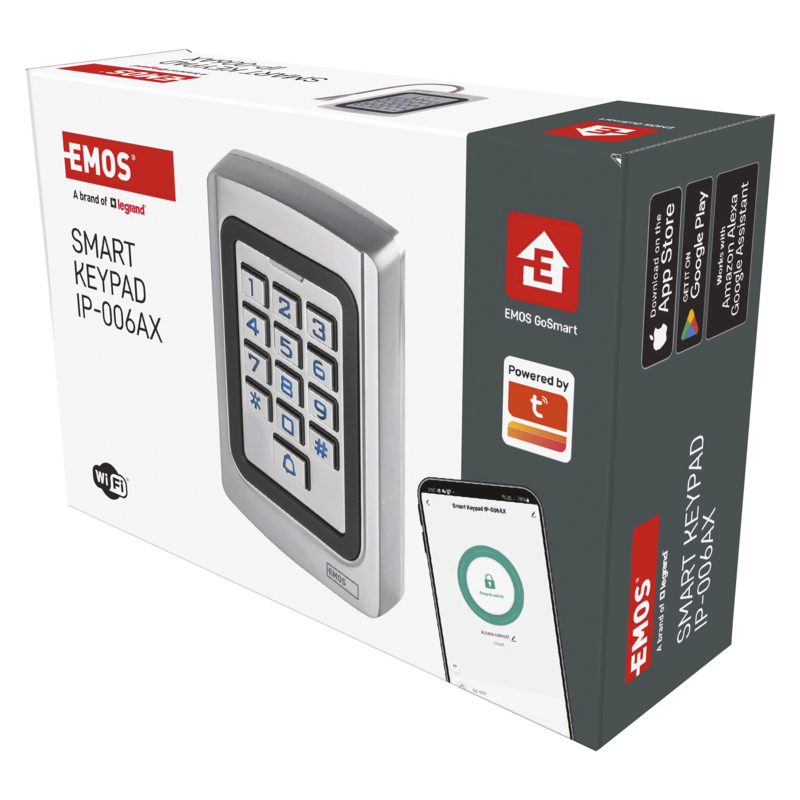 EMOS GoSMART kódová klávesnica IP-006AX 