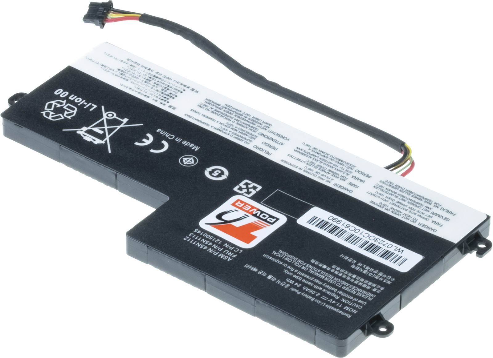 Batéria T6 Power Lenovo ThinkPad T440, T440, T450, T450, internal, 2060mAh, 24Wh, 3cell, Li-poly 