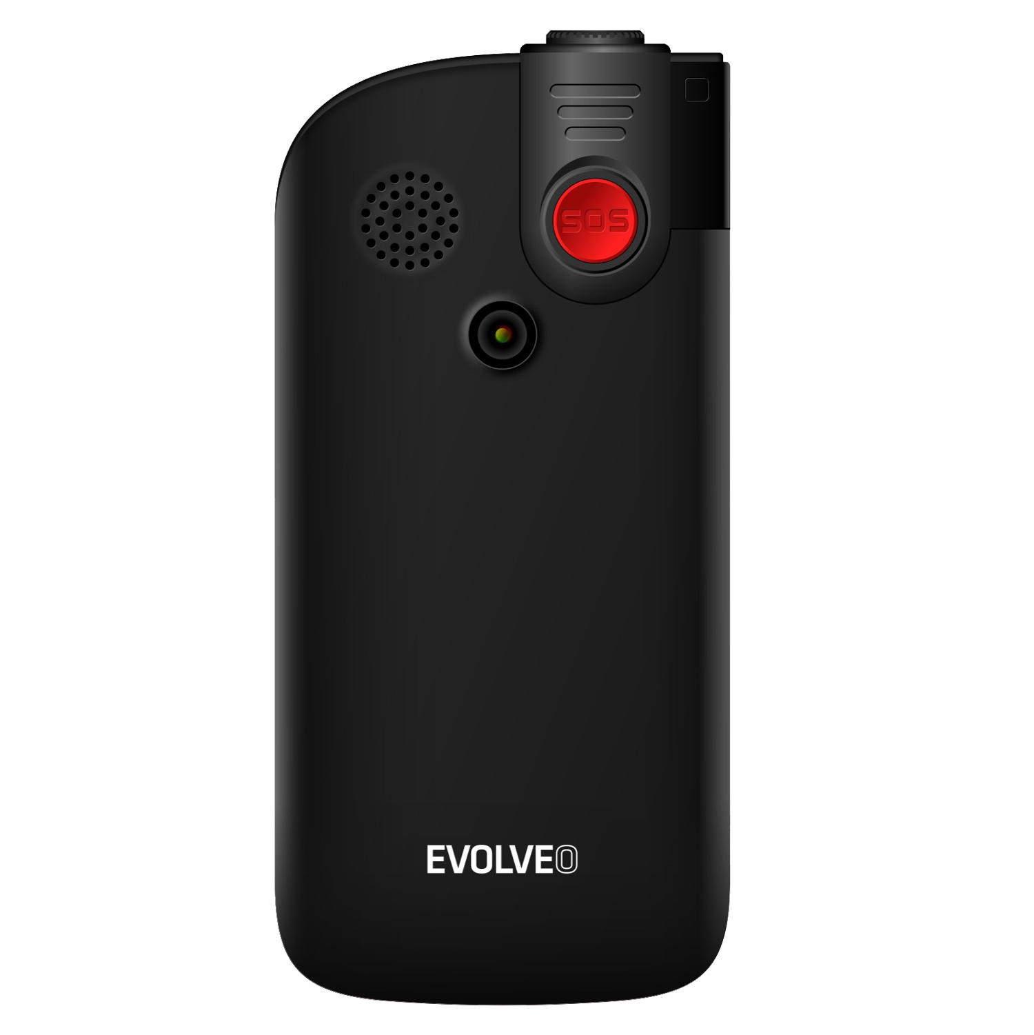 EVOLVEO EasyPhone FL, mobilný telefón pre seniorov s nabíjacím stojanom, čierna 