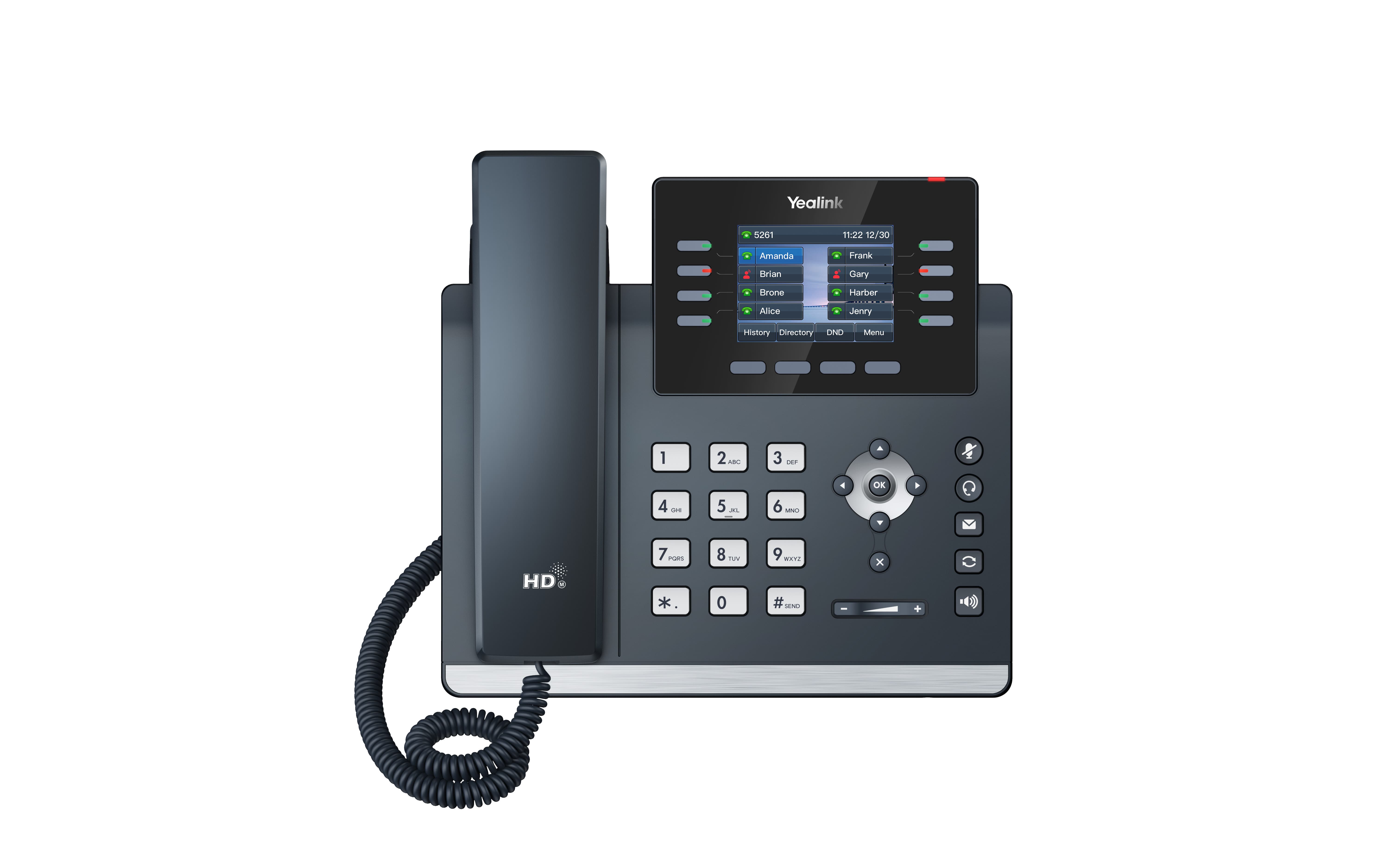 Yealink SIP-T44W SIP telefón, PoE, 2, 8