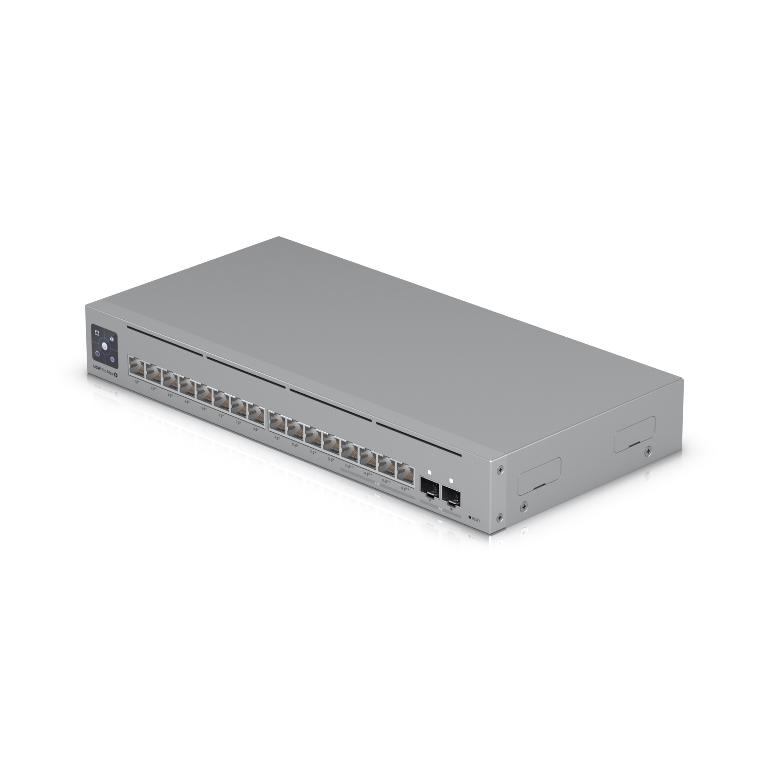 Ubiquiti UniFi switch Gen2 USW-PRO-MAX-16-POE Layer3  12x 1Gbps 4x 2,5Gbps + 2x SFP+  POE++ (180W)  