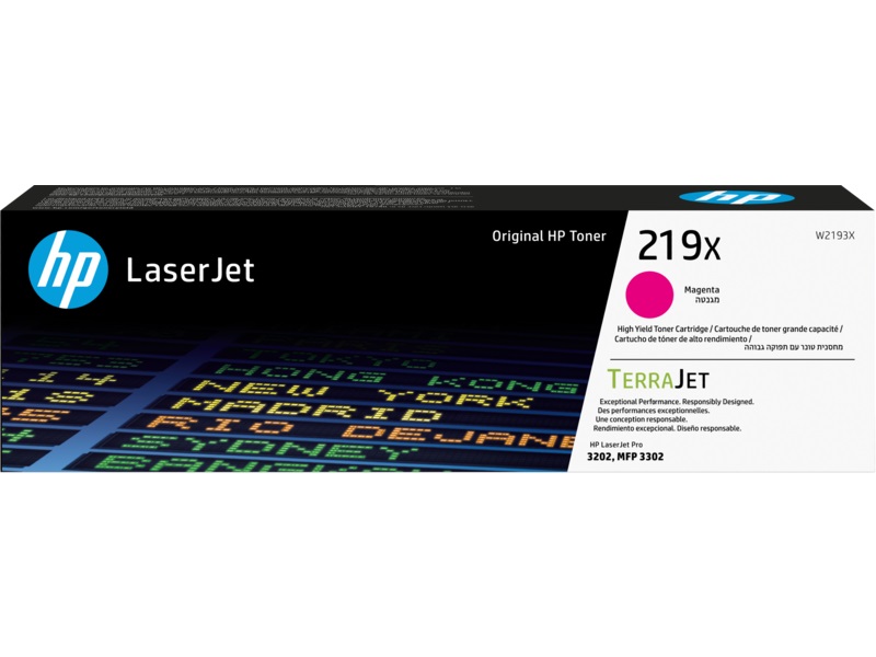 HP 219X, Purpurová originálny toner. kazeta, W2193X
