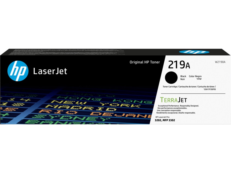 HP 219A, Čierna originálna tonerová kazeta, W2190A