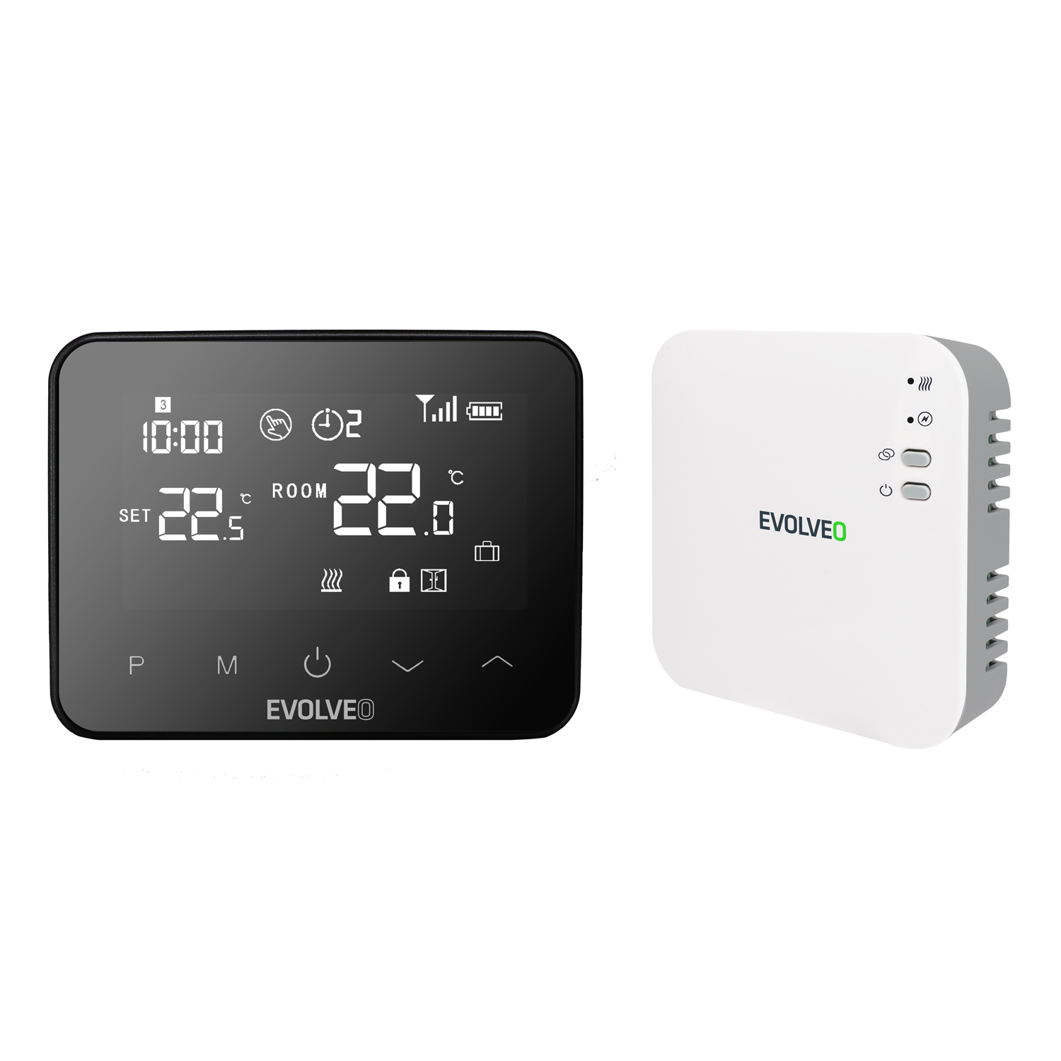 EVOLVEO Thermal, šikovný bezdrôtový programovateľný termostat 