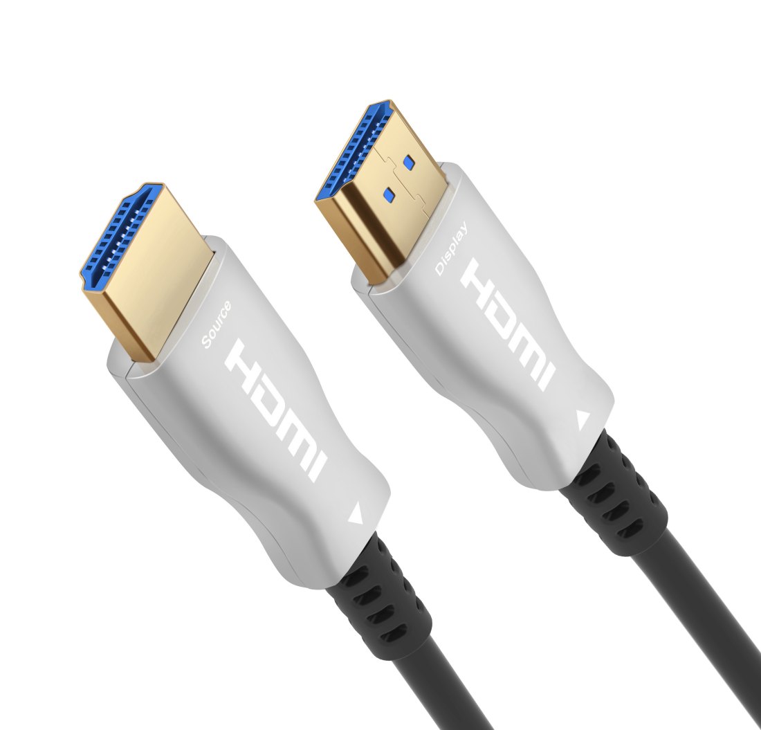 PremiumCord optický fiber High Speed with Ether. 4K@60Hz kábel 5m, M/ M, pozlátené konektory