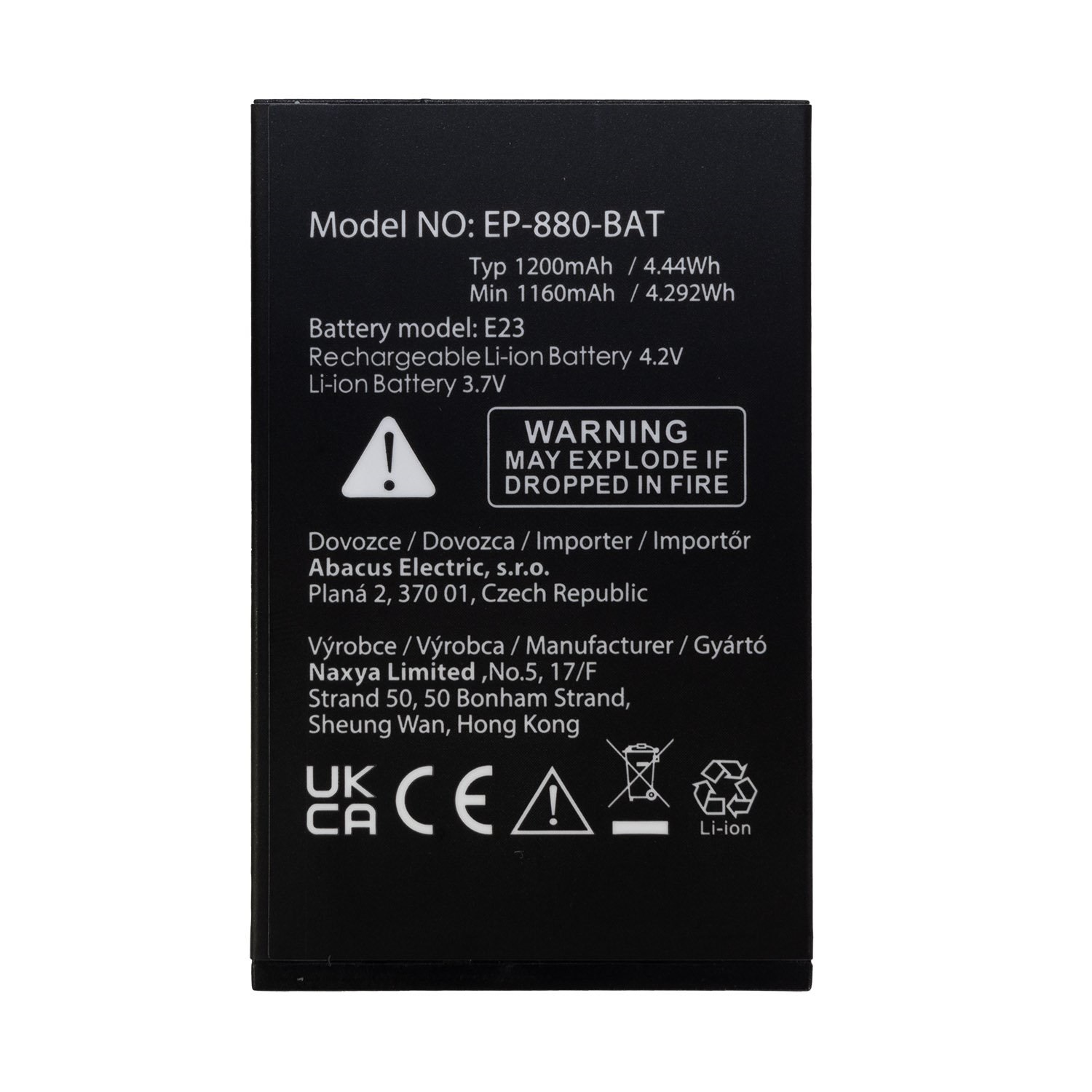 EVOLVEO orig. batéria 1200 mAh pre EasyPhone LT (EP-880)