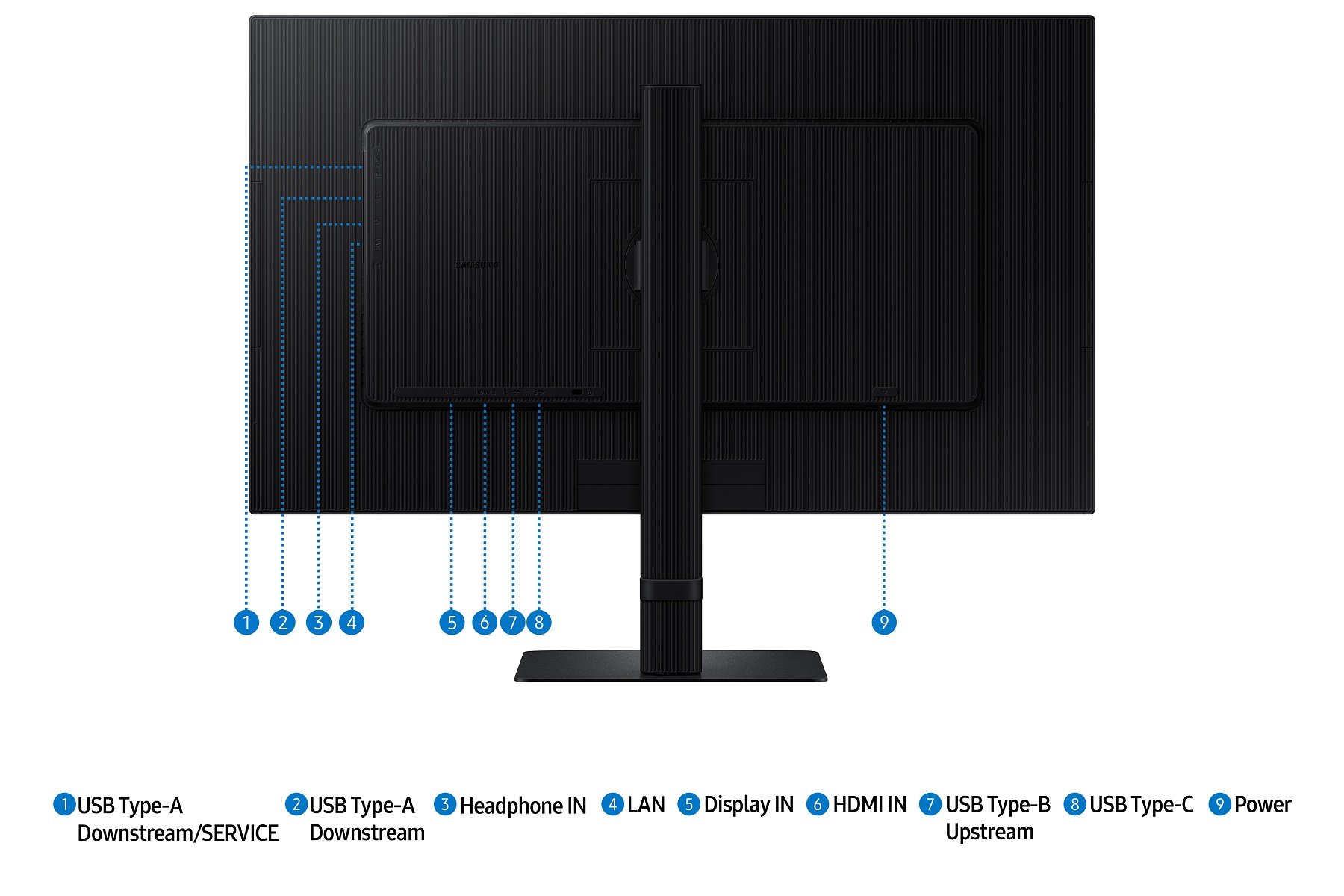 Samsung ViewFinity S8/ S80UD/ 27"/ IPS/ 4K UHD/ 60Hz/ 5ms/ Black/ 2R 